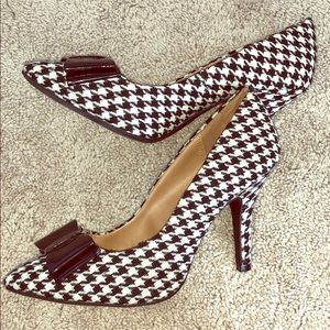 Apt 9 houndstooth heels